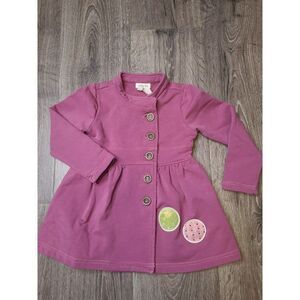 Matilda Jane Secret Fields Amethyst Willow Jacket Coat Girls Size 2
